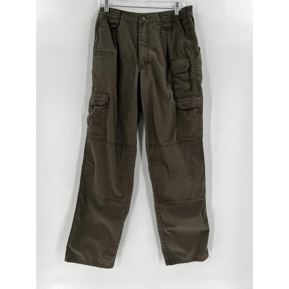 511 Tactical Men's LG (35.5-39) Large Inseam 33 inches Cargo Pants Olive Green